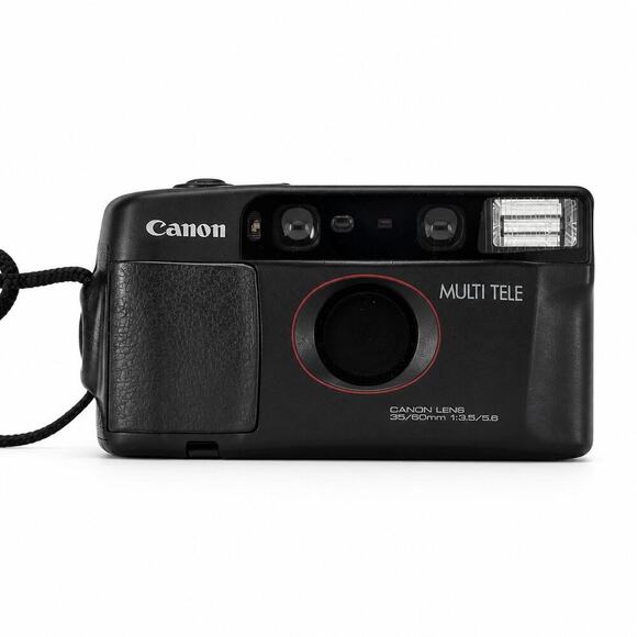 Canon Other - Canon Multi Tele 35mm Point & Shoot Film Camera 35/60mm Lens Made in Japan